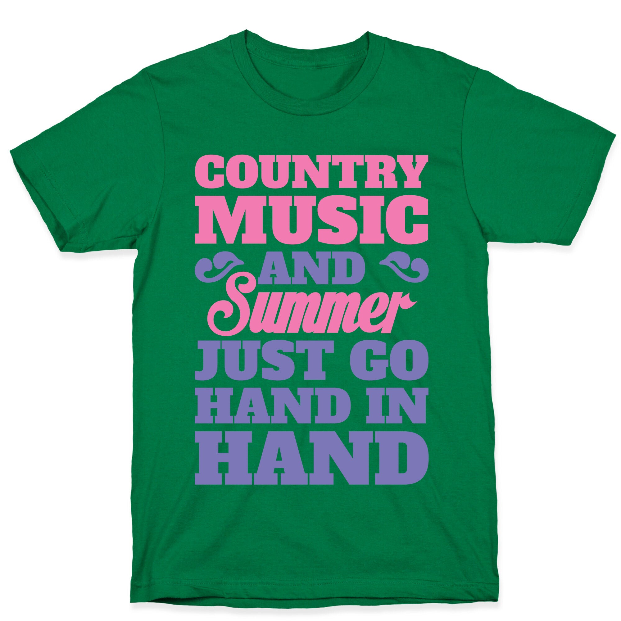 Country Music and Summer T-Shirt